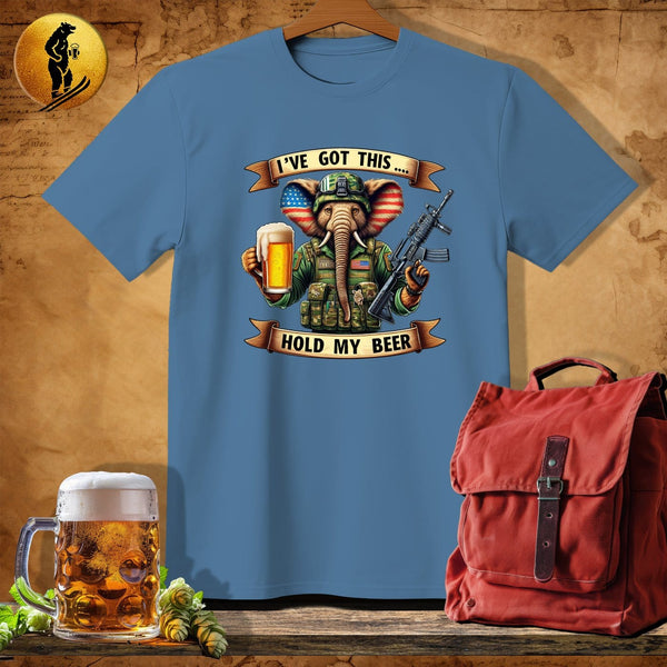 MyDesigns Physical Item Heather Indigo / S Major Trunks T-Shirt
