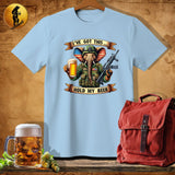 MyDesigns Physical Item Light Blue / S Major Trunks T-Shirt