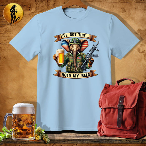 MyDesigns Physical Item Light Blue / S Major Trunks T-Shirt