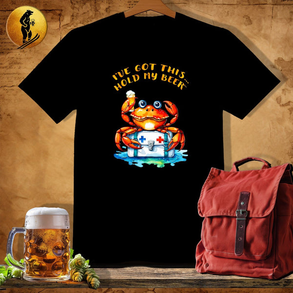 MyDesigns Physical Item Black / S Medi Crab T-Shirt