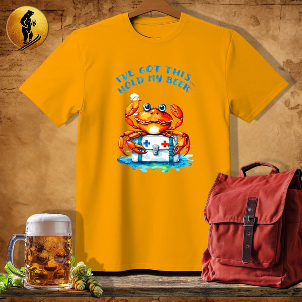 MyDesigns Physical Item Gold / S Medi Crab T-Shirt