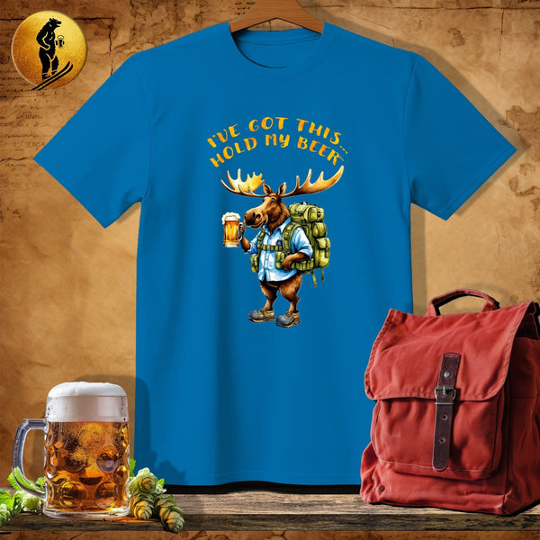 MyDesigns Physical Item Sapphire / S Moose Duty T-Shirt