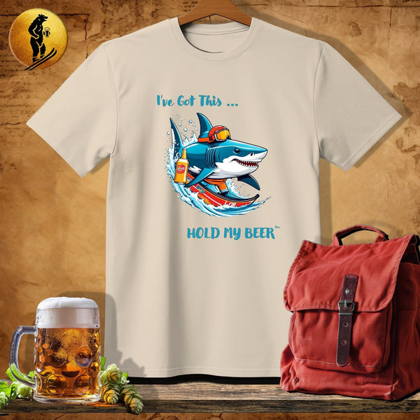 MyDesigns Physical Item Sand / S Mountain Shark T-Shirt