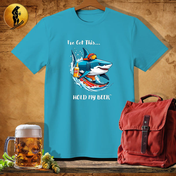 MyDesigns Physical Item Tropical Blue / S Mountain Shark T-Shirt