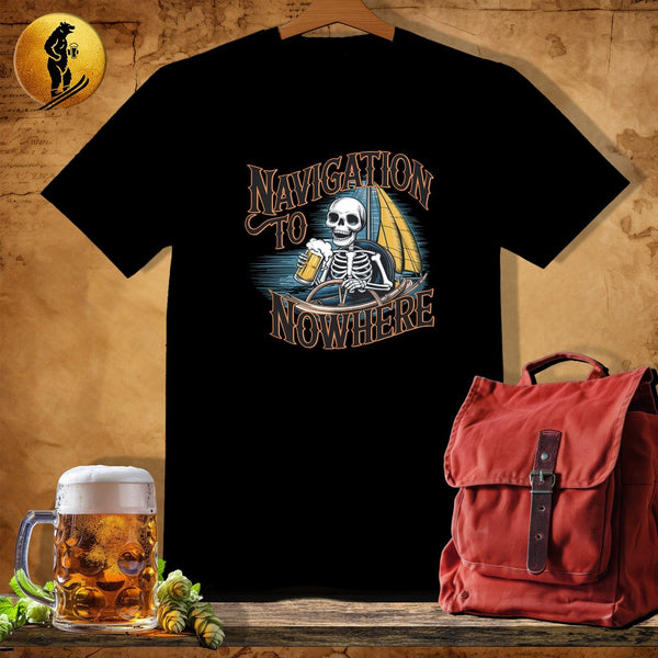 MyDesigns Physical Item Black / S Navigation T-Shirt