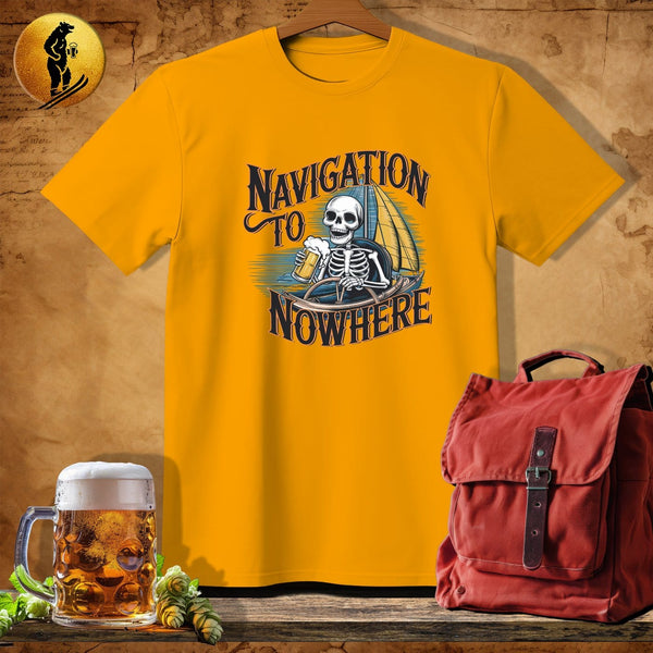 MyDesigns Physical Item Gold / S Navigation T-Shirt