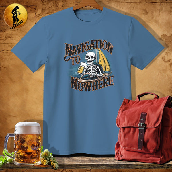 MyDesigns Physical Item Heather Indigo / S Navigation T-Shirt