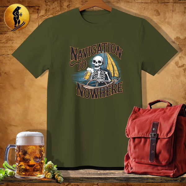 MyDesigns Physical Item Military Green / S Navigation T-Shirt
