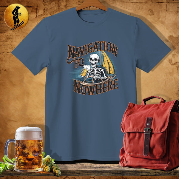 MyDesigns Physical Item Navy Heather / S Navigation T-Shirt
