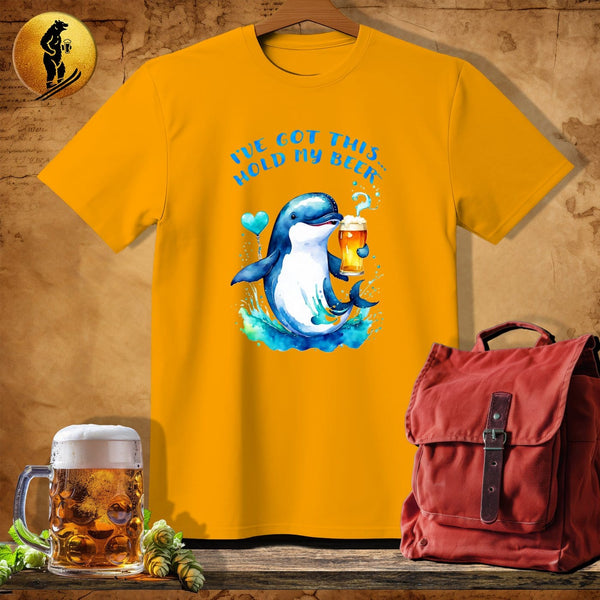 MyDesigns Physical Item Gold / S Nurse-Whale T-Shirt