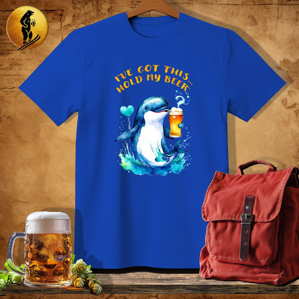 MyDesigns Physical Item Royal / S Nurse-Whale T-Shirt