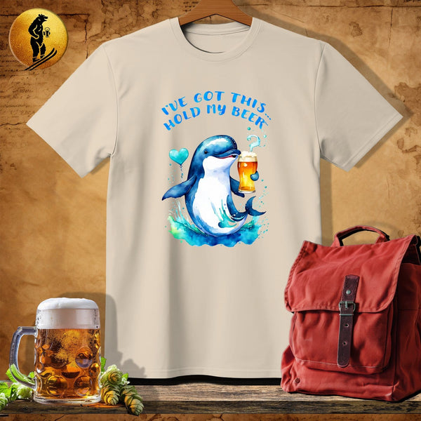 MyDesigns Physical Item Sand / S Nurse-Whale T-Shirt