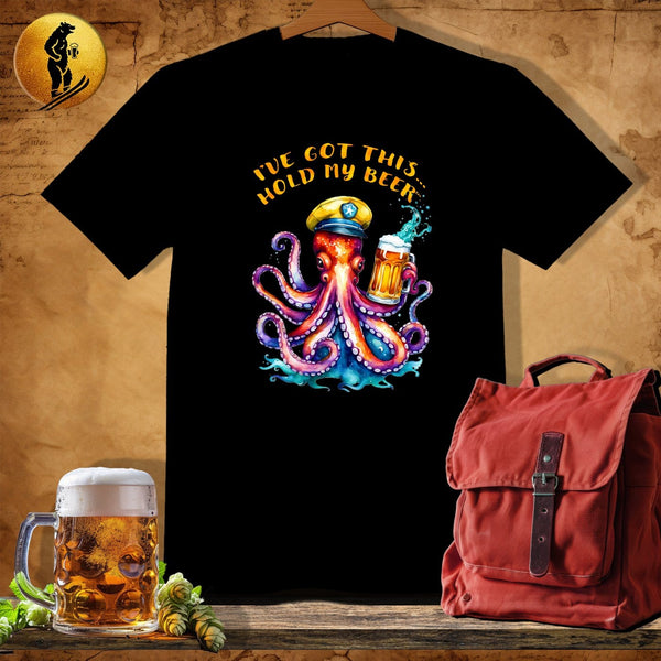 MyDesigns Physical Item Black / S Octo Captain T-Shirt
