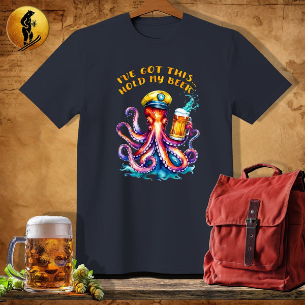MyDesigns Physical Item Dark Heather / S Octo Captain T-Shirt