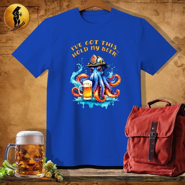 MyDesigns Physical Item Royal / S OctoFirefighter T-Shirt