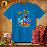 MyDesigns Physical Item Sapphire / S OctoFirefighter T-Shirt