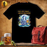 MyDesigns Physical Item Black / S Octoput Bartender T-Shirt