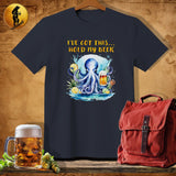 MyDesigns Physical Item Dark Heather / S Octoput Bartender T-Shirt