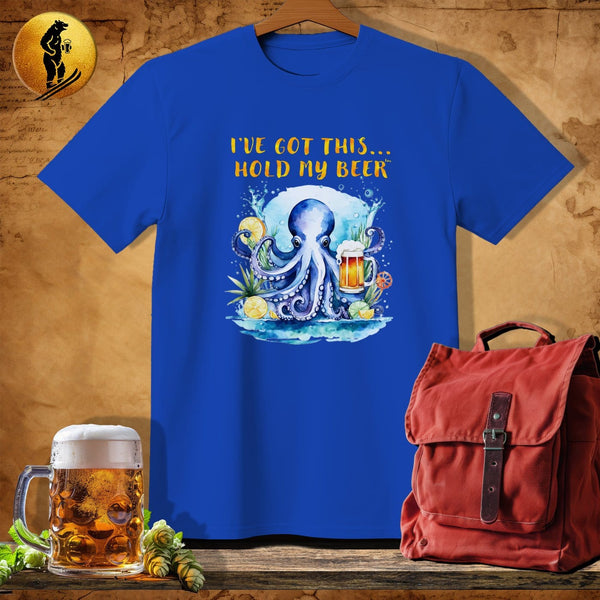MyDesigns Physical Item Royal / S Octoput Bartender T-Shirt