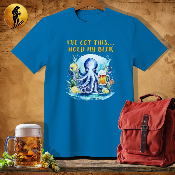 MyDesigns Physical Item Sapphire / S Octoput Bartender T-Shirt