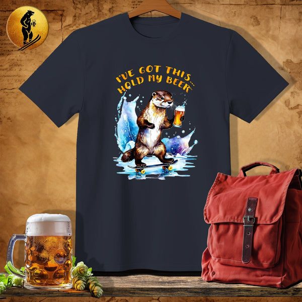 MyDesigns Physical Item Dark Heather / S Otter Chill T-Shirt
