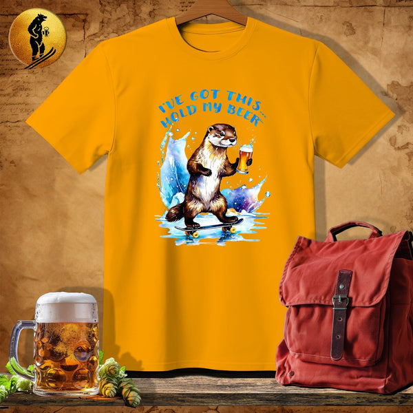 MyDesigns Physical Item Gold / S Otter Chill T-Shirt
