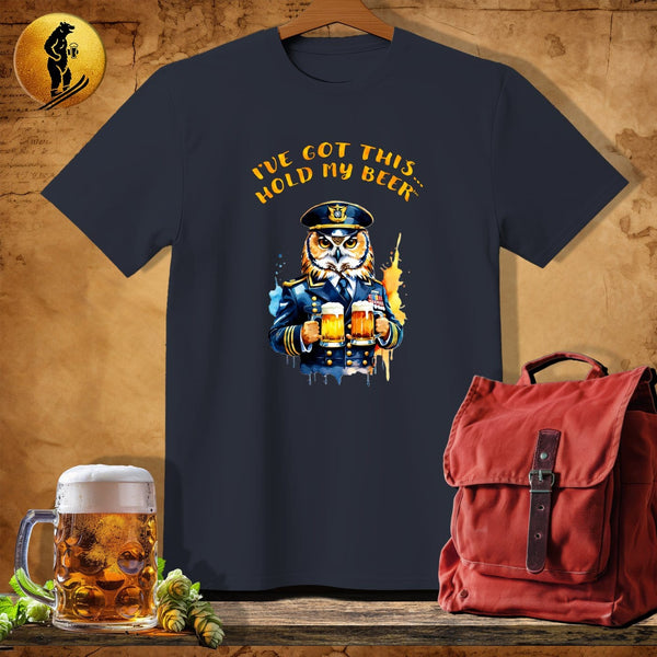 MyDesigns Physical Item Dark Heather / S Owl Admiral T-Shirt