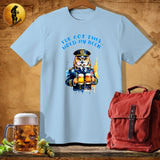 MyDesigns Physical Item Light Blue / S Owl Admiral T-Shirt