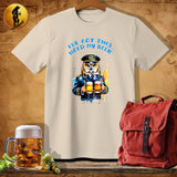 MyDesigns Physical Item Sand / S Owl Admiral T-Shirt