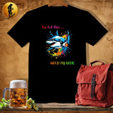 MyDesigns Physical Item Black / S Painter Shark T-Shirt