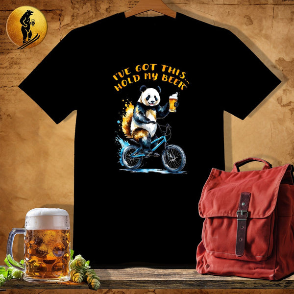MyDesigns Physical Item Black / S Panda Peddler T-Shirt