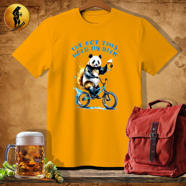 MyDesigns Physical Item Gold / S Panda Peddler T-Shirt