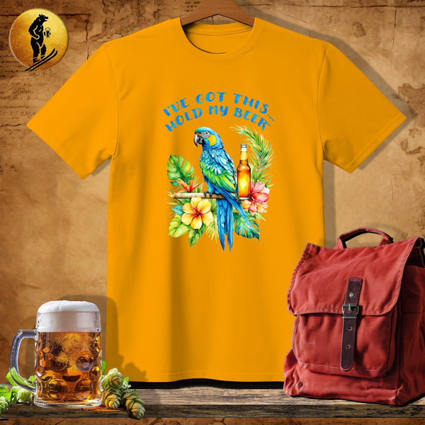 MyDesigns Physical Item Gold / S Parrot Paradise T-Shirt