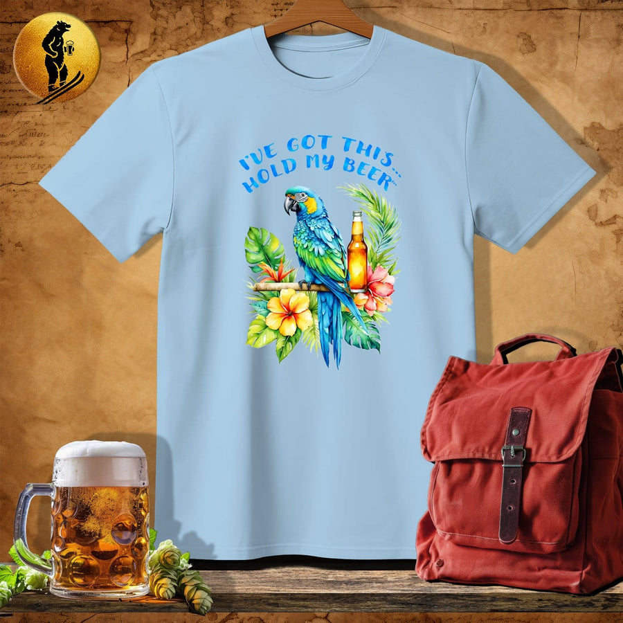 MyDesigns Physical Item Light Blue / S Parrot Paradise T-Shirt