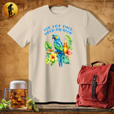 MyDesigns Physical Item Sand / S Parrot Paradise T-Shirt