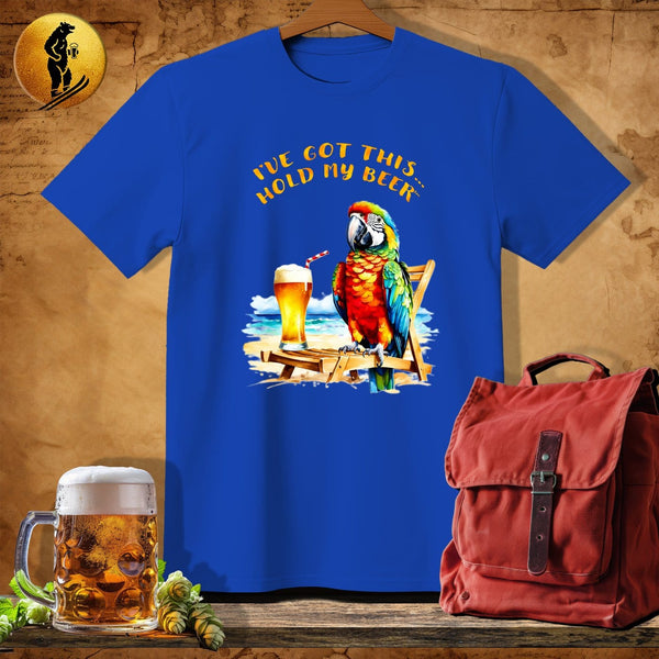 MyDesigns Physical Item Royal / S Parrot Sun Soaker T-Shirt