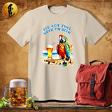 MyDesigns Physical Item Sand / S Parrot Sun Soaker T-Shirt