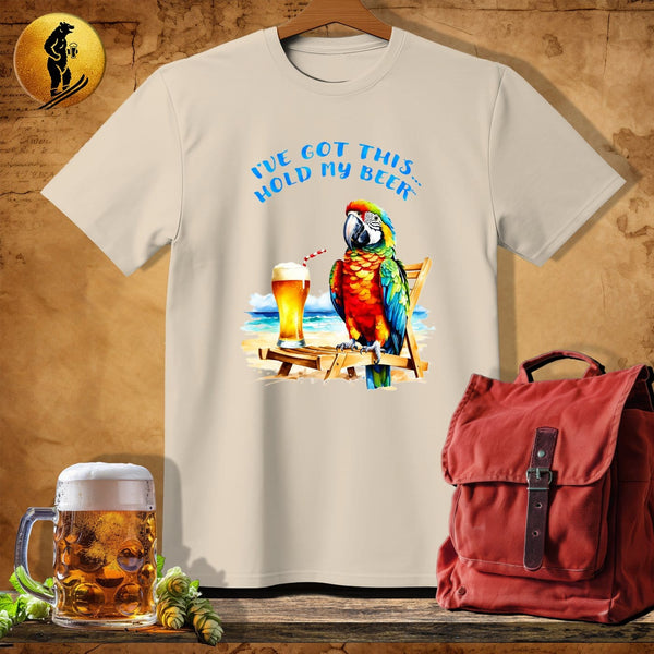 MyDesigns Physical Item Sand / S Parrot Sun Soaker T-Shirt