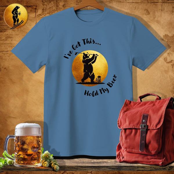 MyDesigns Physical Item Heather Indigo / S Paw Putter T-Shirt