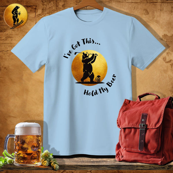 MyDesigns Physical Item Light Blue / S Paw Putter T-Shirt