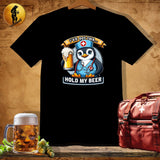MyDesigns Physical Item Black / S Penguin Nurse T-Shirt