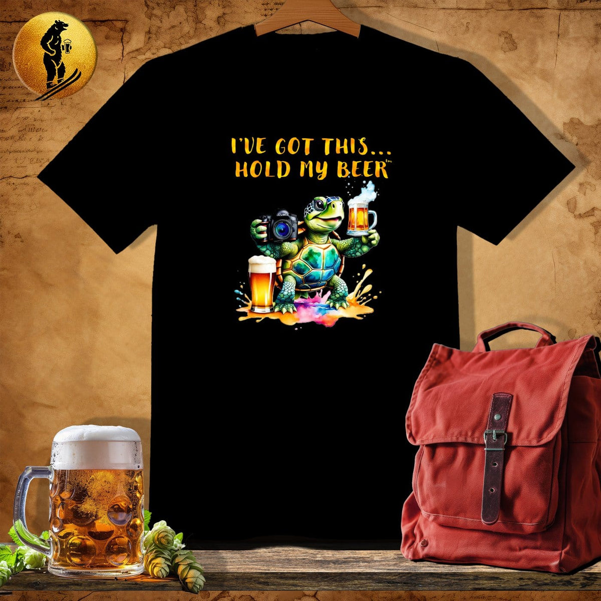 MyDesigns Physical Item Black / S Photo Photographer T-Shirt