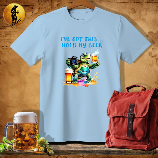 MyDesigns Physical Item Light Blue / S Photo Photographer T-Shirt