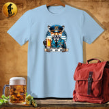 MyDesigns Physical Item Light Blue / S Pilot Fox Wings T-Shirt