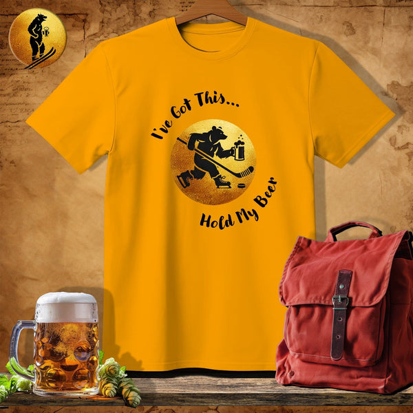 MyDesigns Physical Item Gold / S Puck Paws T-Shirt