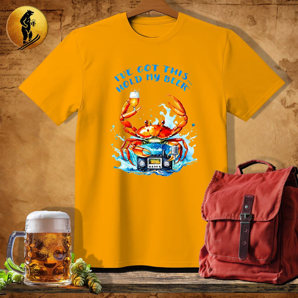 MyDesigns Physical Item Gold / S Radio Crab T-Shirt