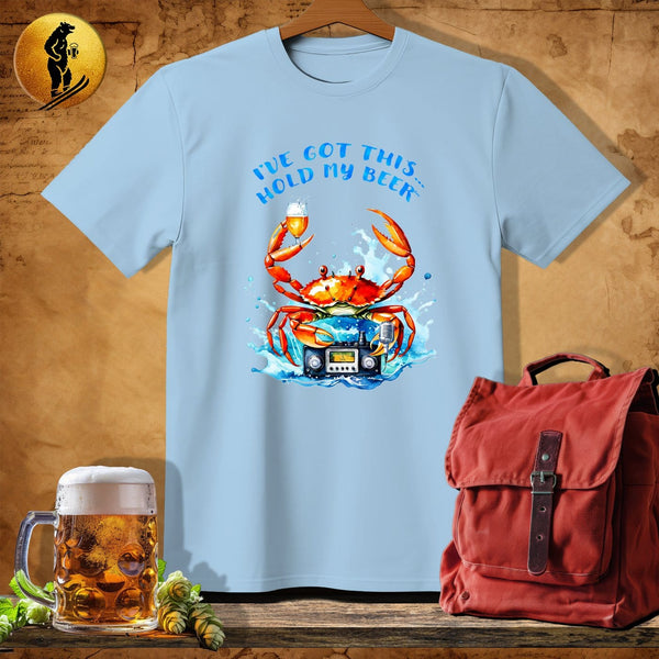 MyDesigns Physical Item Light Blue / S Radio Crab T-Shirt