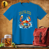 MyDesigns Physical Item Sapphire / S Radio Crab T-Shirt
