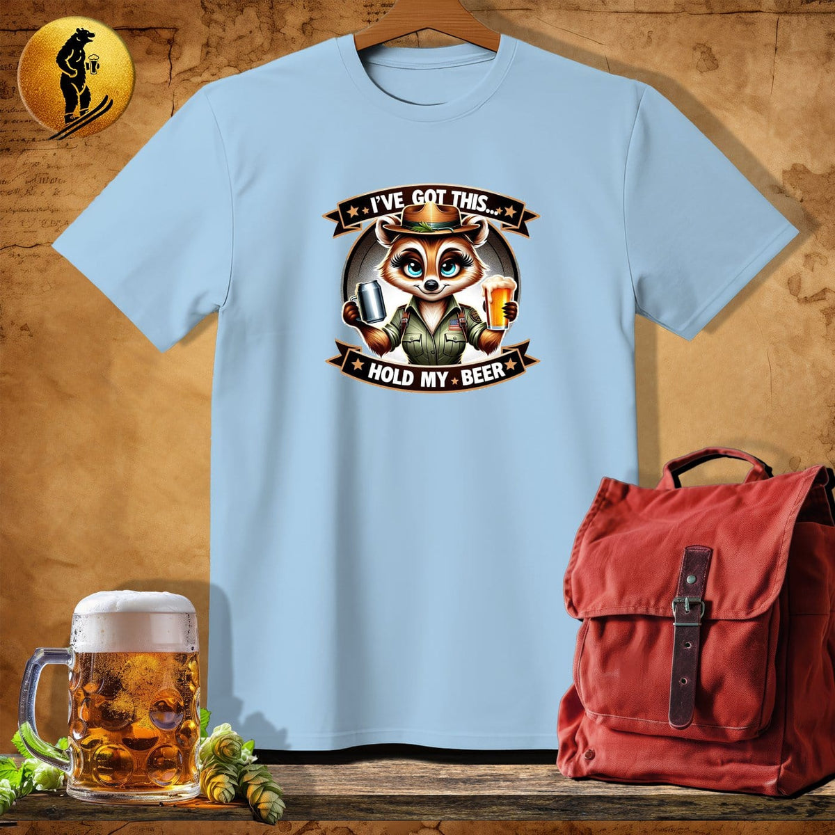 MyDesigns Physical Item Light Blue / S Ranger Ruby's Wild Watch T-Shirt