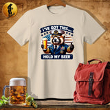 MyDesigns Physical Item Sand / S Red Panda Navy T-Shirt